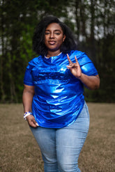 Zeta Metallic Tee